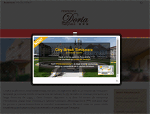 Tablet Screenshot of doria-hotel.ro